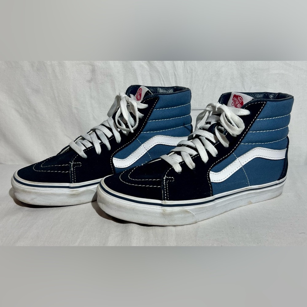 Vans Sk8-Hi Core Classics Navy & Black Men’s 6.5 Women’s 8